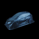 1/8 Lexan Clear RC Car Body Shell for  FORD FIESTA WRC  300mm