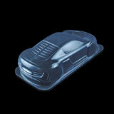 1/10 Lexan Clear RC Car Body Shell for AUDI R8 LMS BODY   200mm