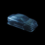 1/8 Lexan Clear RC Car GT Body Shell for LANCER EVOLUTION VI  WR8  Rally WB300mm