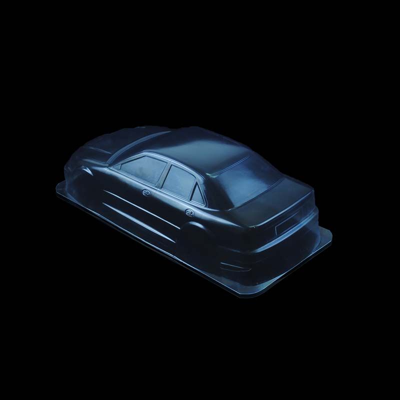 1/10 Lexan Clear RC Car Body Shell for MINI MITSUBISHI EVOLUTION III 225mm