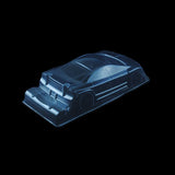 1/10 Lexan Clear RC Car Body Shell for M Chassis MINI D9 BODY    WB 210mm