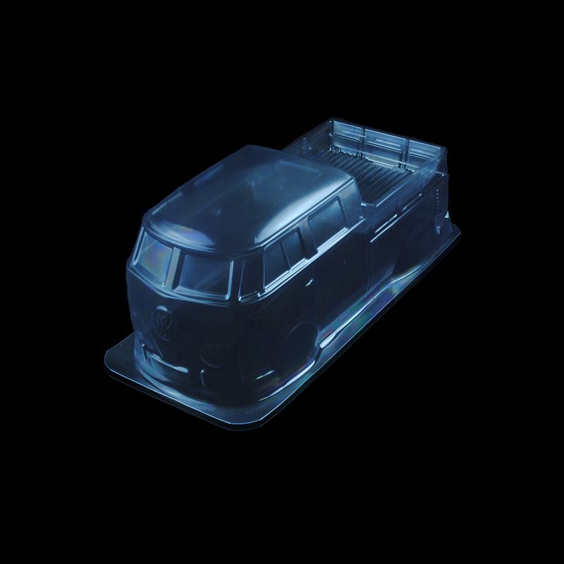 1/10 Lexan Clear RC Car Body Shell for VOLKSWAGEN PICKUP 1963  190mm