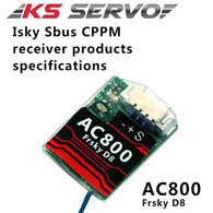 FrSky D8 AC800 Micro Telemetry Receiver for X9D X12S X9E