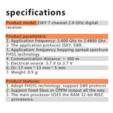 FrSky D8 AC800 Micro Telemetry Receiver for X9D X12S X9E