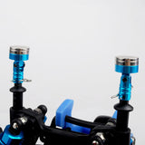 4Pcs Alloy Magnetic Stealth Invisible Body Post Mount Shell For 1/10 RC Car