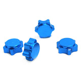 RC 1:8 Car Buggy Truck Alum Wheel Hub Mount Nut 17mm Cover M12 4PCS