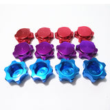 RC 1:8 Car Buggy Truck Alum Wheel Hub Mount Nut 17mm Cover M12 4PCS