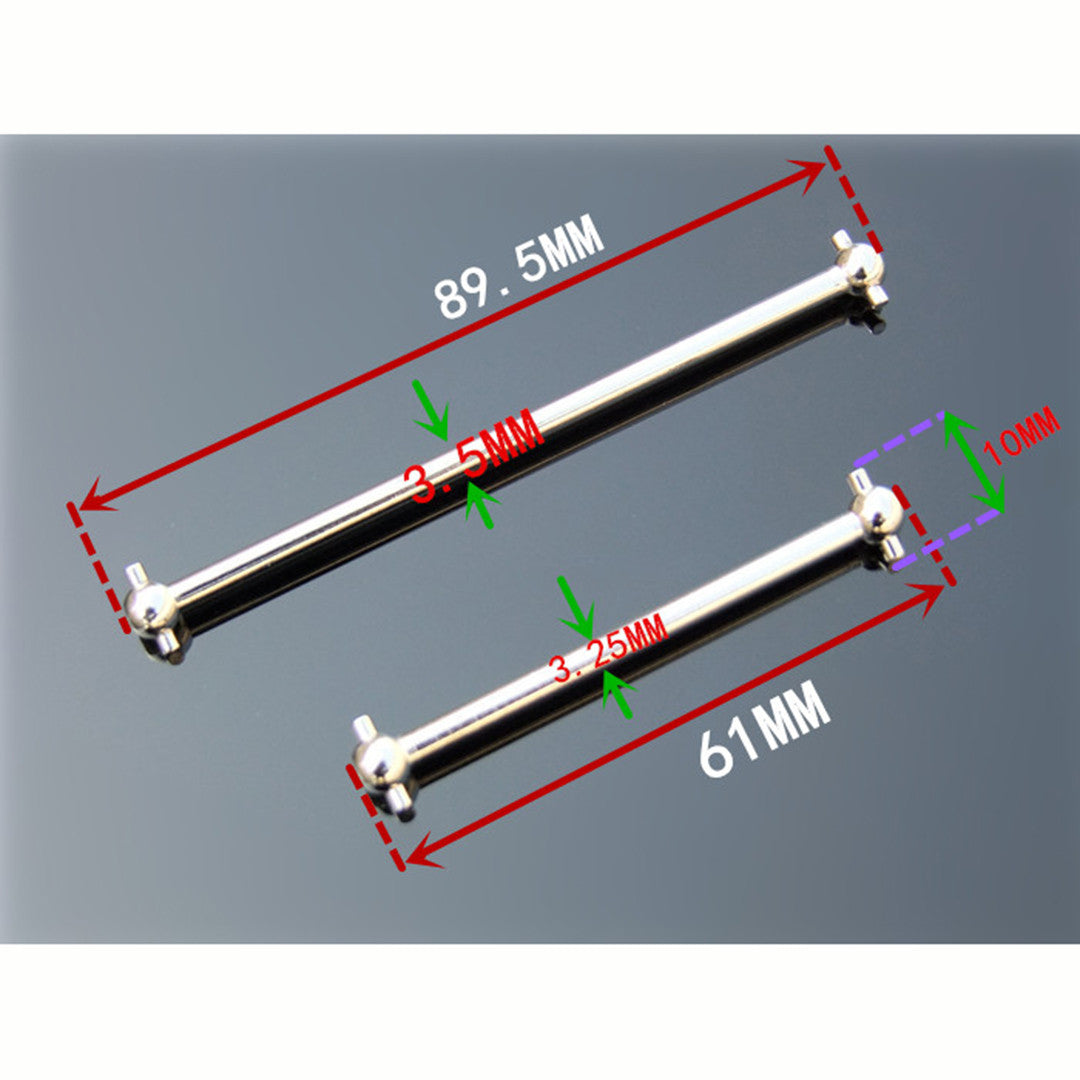 1Pair Driving Dogbone for 1/10 RC Car