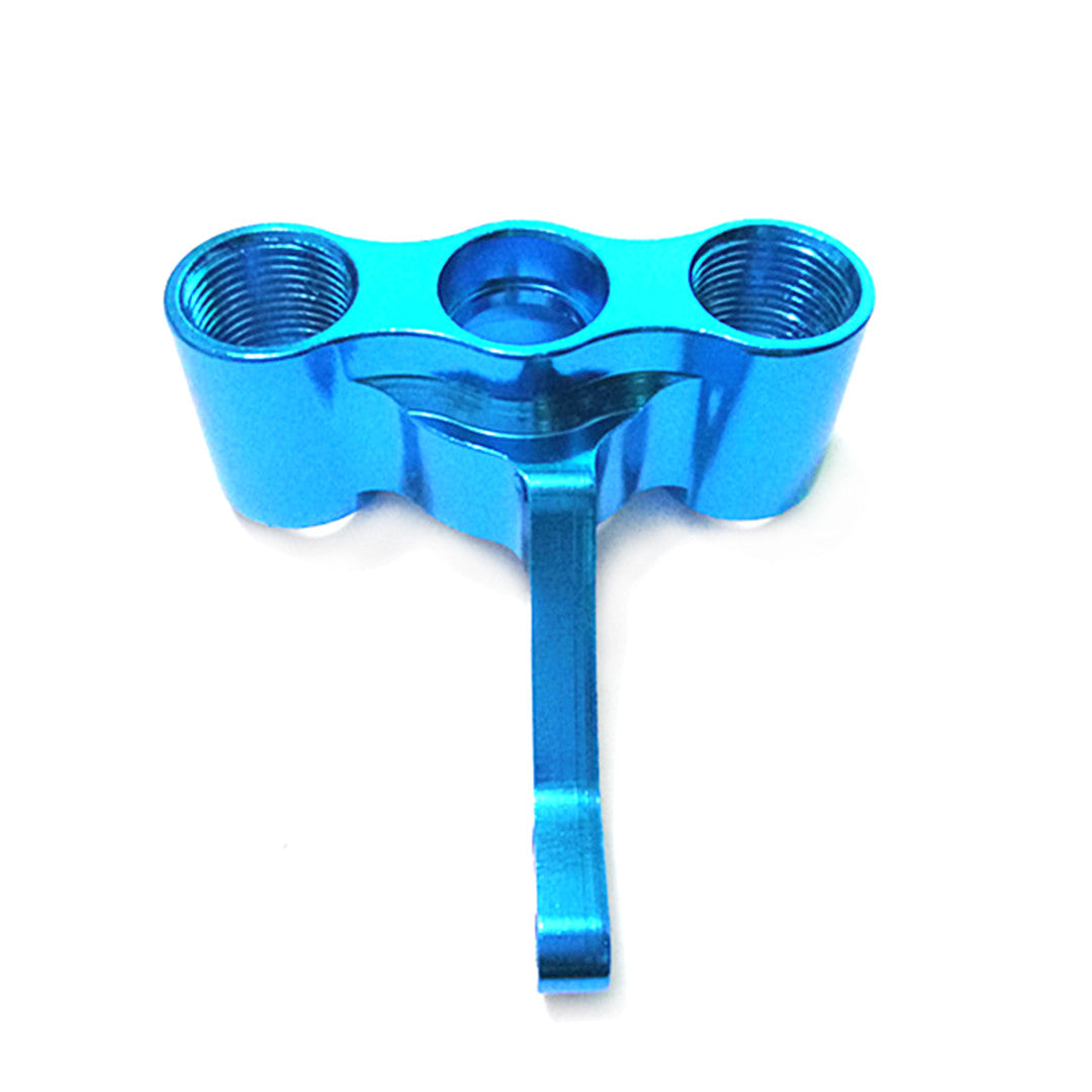 HSP 122011 Blue Alum.Steering Hub (left/right) For RC 1:10 Upgrade Parts