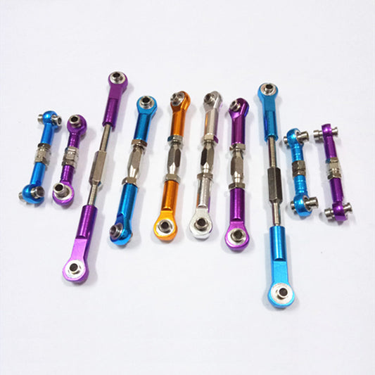 1:10 aluminum alloy rod metal steering rod model fuel DIY model toy car accessories