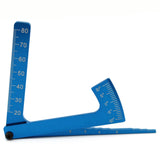 Aluminum Alloy Camber Adjustable Ruler For RC Car Height & Wheel Rim Measuring Tool