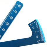 Aluminum Alloy Camber Adjustable Ruler For RC Car Height & Wheel Rim Measuring Tool