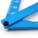 Aluminum Alloy Camber Adjustable Ruler For RC Car Height & Wheel Rim Measuring Tool