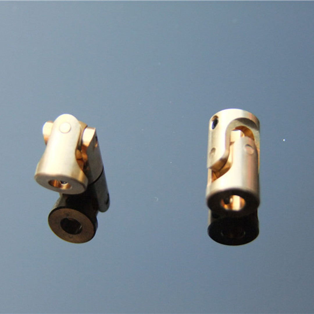 Brass Joint 3-3mm Micro Copper Cardan Universal Joint Shaft Couplings (1 PC)