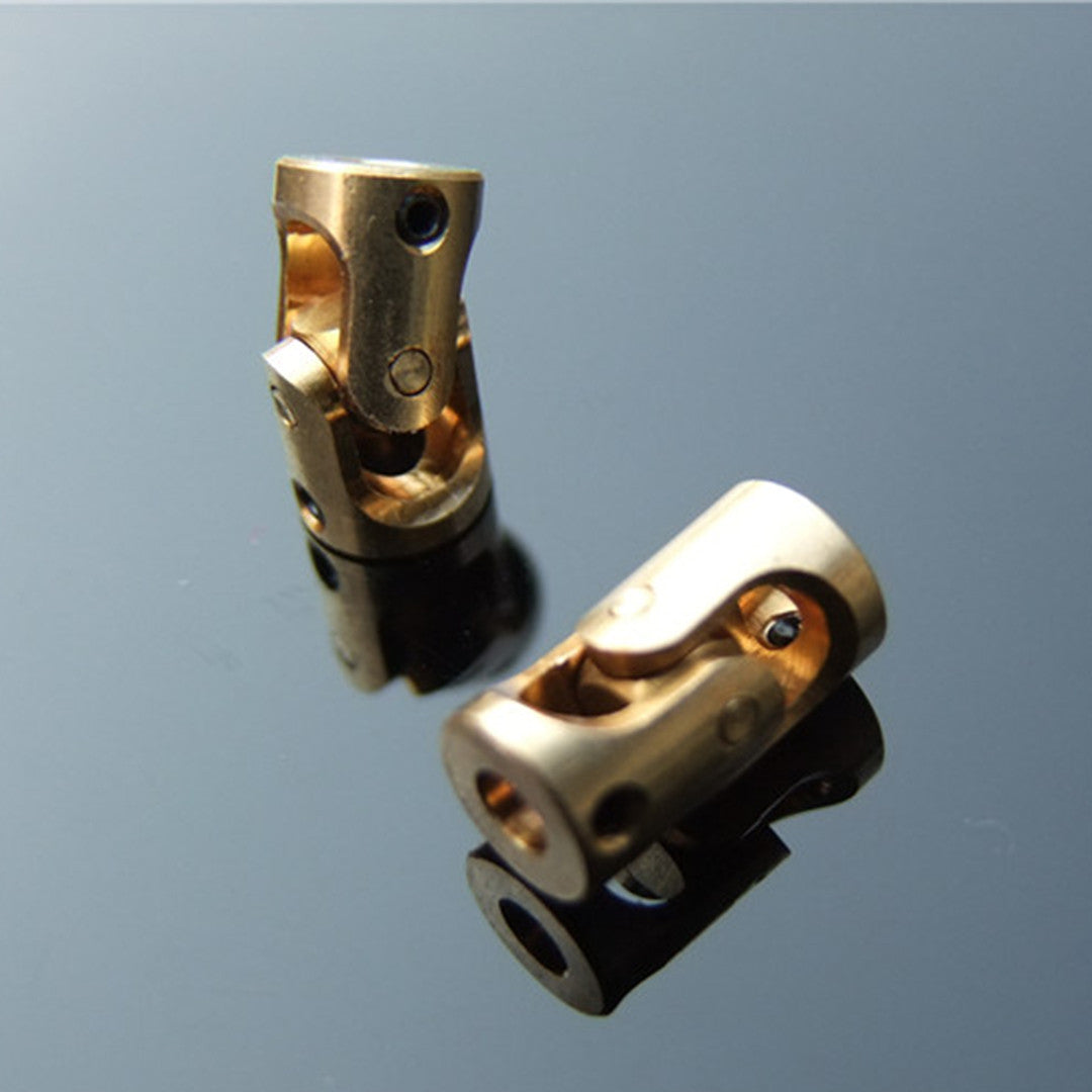 Brass Joint 3-3mm Micro Copper Cardan Universal Joint Shaft Couplings (1 PC)