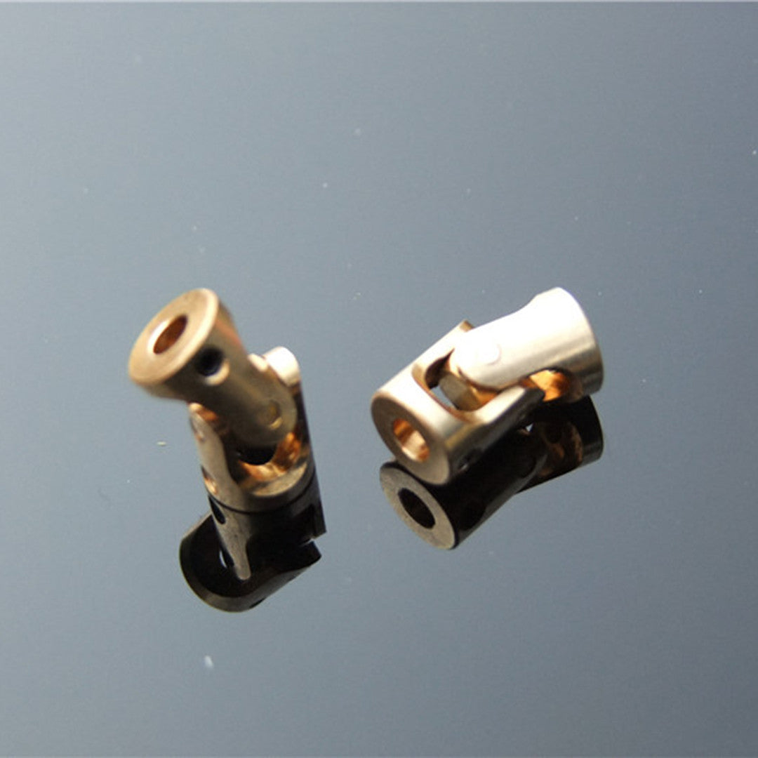 Brass Joint 3-3mm Micro Copper Cardan Universal Joint Shaft Couplings (1 PC)