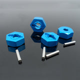 HSP 102042  Wheel Hex Nut 12MM Drive Hubs With Pins for 1/10 RC Car (4 PCS)