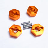 HSP 102042  Wheel Hex Nut 12MM Drive Hubs With Pins for 1/10 RC Car (4 PCS)