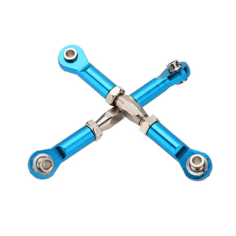1:10 aluminum alloy rod metal steering rod DIY toy car accessories