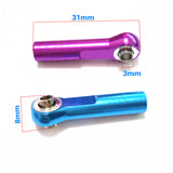 1pcs metal M3 Link Rod End Ball Joint CW CCW for 1/10 RC Car