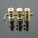 Copper Shaft Coupling Motor Metal Connector DIY Model Coupling Motor Shaft Accessories