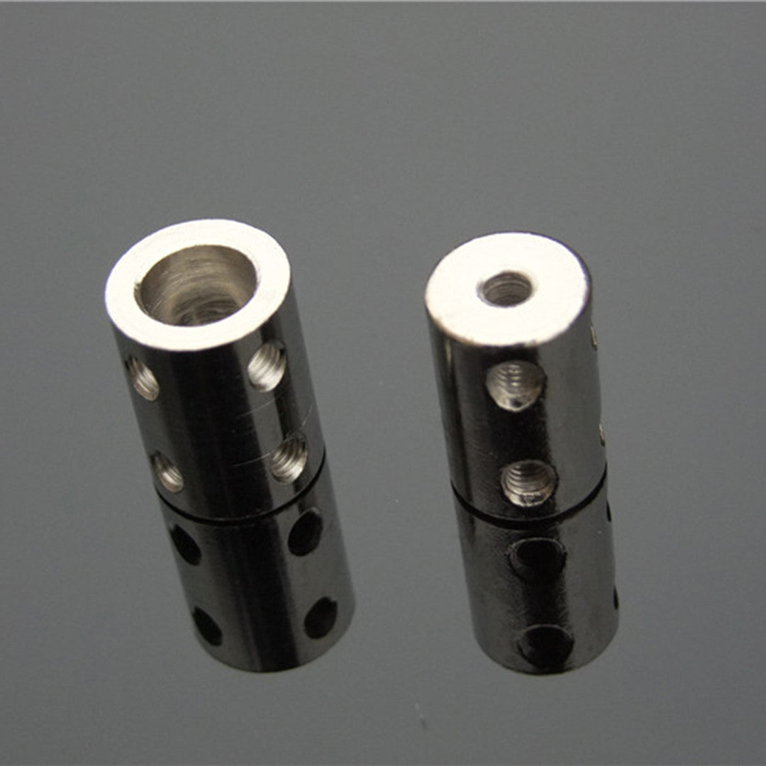 Copper Rigid Cylindrical Coupling Motor Parts Copper Shaft Sleeve Coupling DIY Motor Fittings