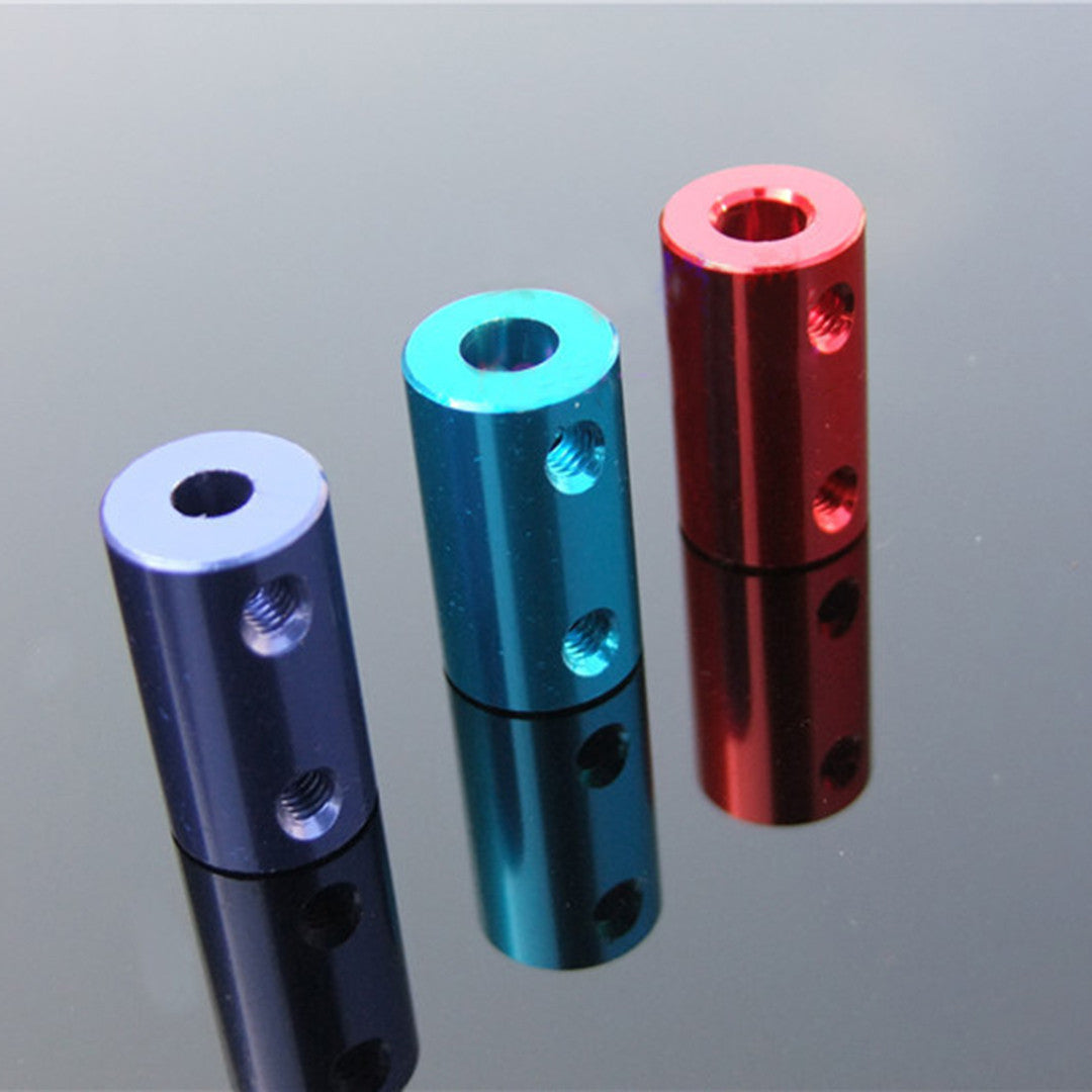 1PCS Aluminium Alloy Coupling Shaft Couplings with Hex Wrench+Screws Motor Coupler Connector Aluminum Alloy Coupling Coupler