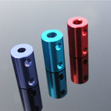 1PCS Aluminium Alloy Coupling Shaft Couplings with Hex Wrench+Screws Motor Coupler Connector Aluminum Alloy Coupling Coupler