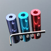 1PCS Aluminium Alloy Coupling Shaft Couplings with Hex Wrench+Screws Motor Coupler Connector Aluminum Alloy Coupling Coupler