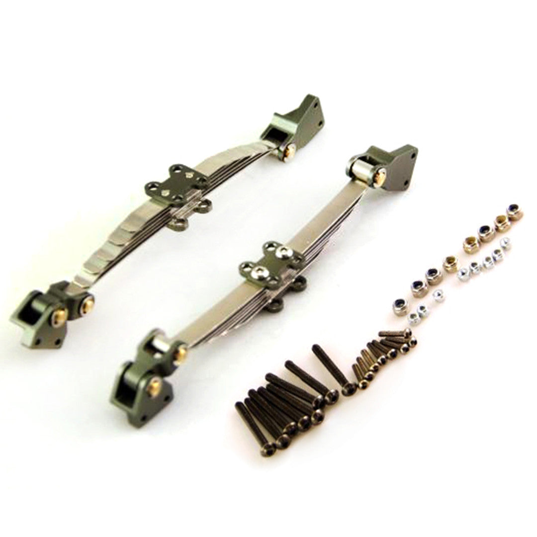 1/14 Aluminum Front Leaf Spring Suspension Kit Emulation for truck tractor/dump truck