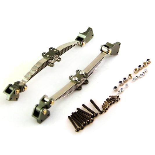 1/14 Aluminum Front Leaf Spring Suspension Kit Emulation for truck tractor/dump truck