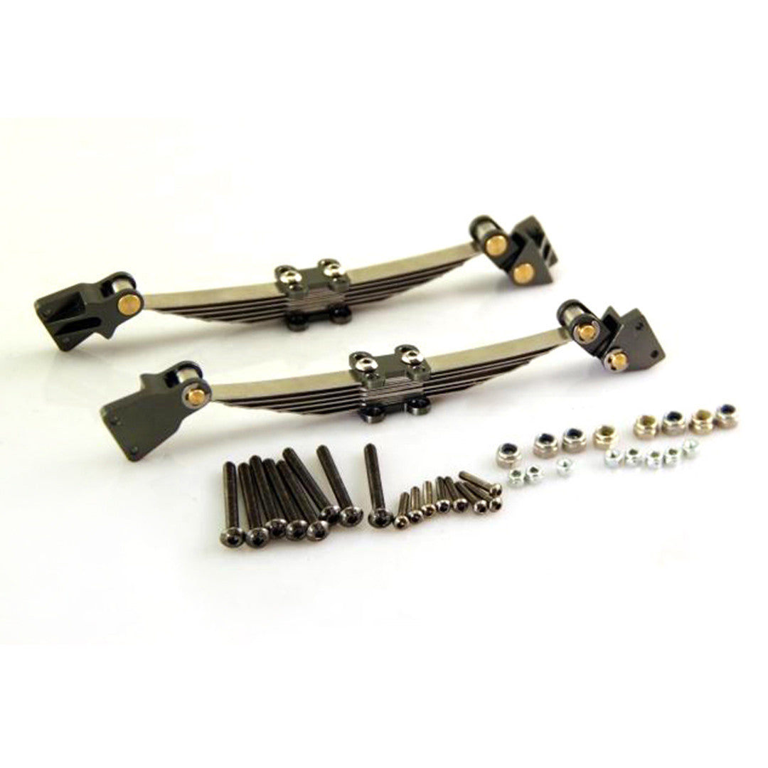1/14 Aluminum Front Leaf Spring Suspension Kit Emulation for truck tractor/dump truck