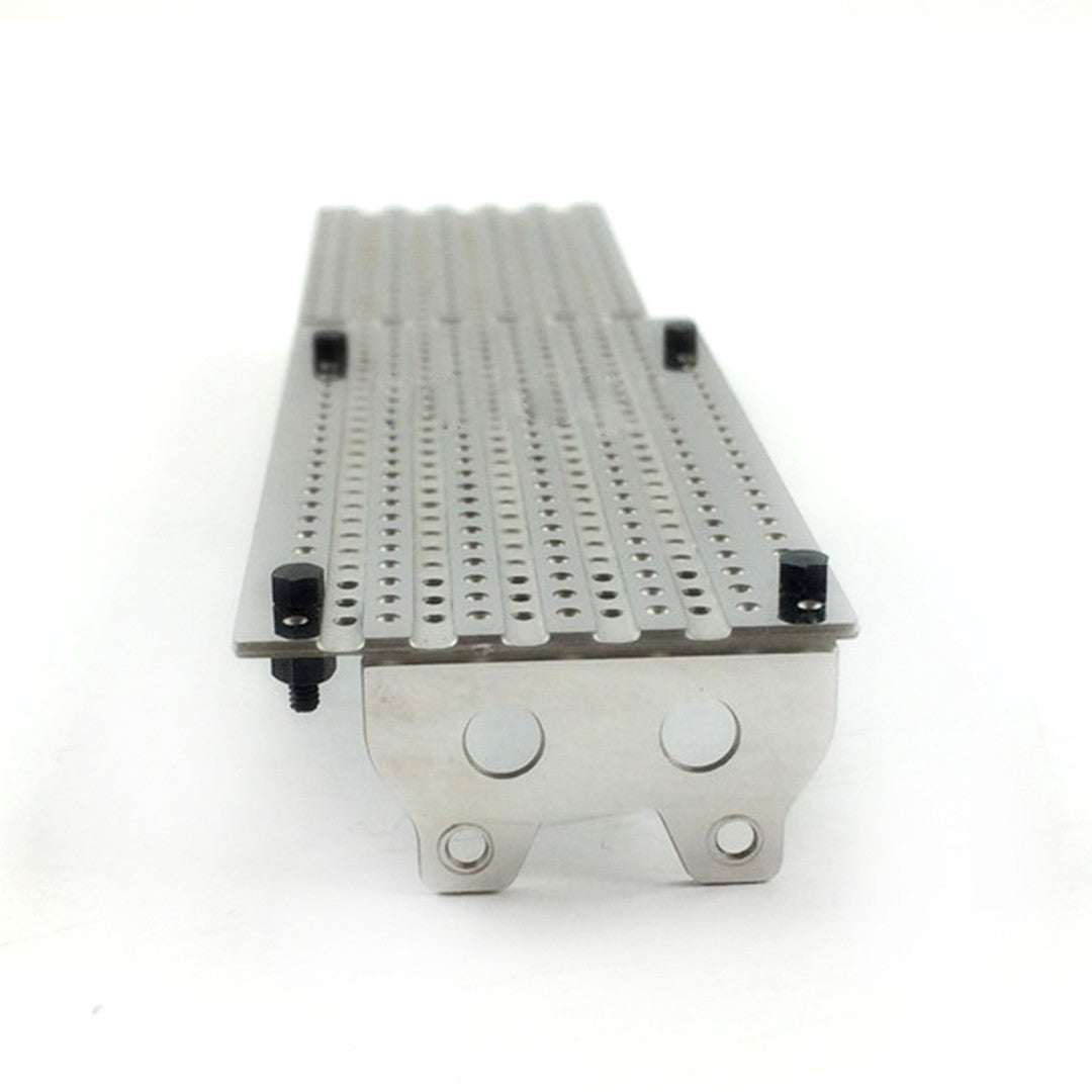 Stainless Steel Rear Plate For 1/14 BENZ 1851 Truck