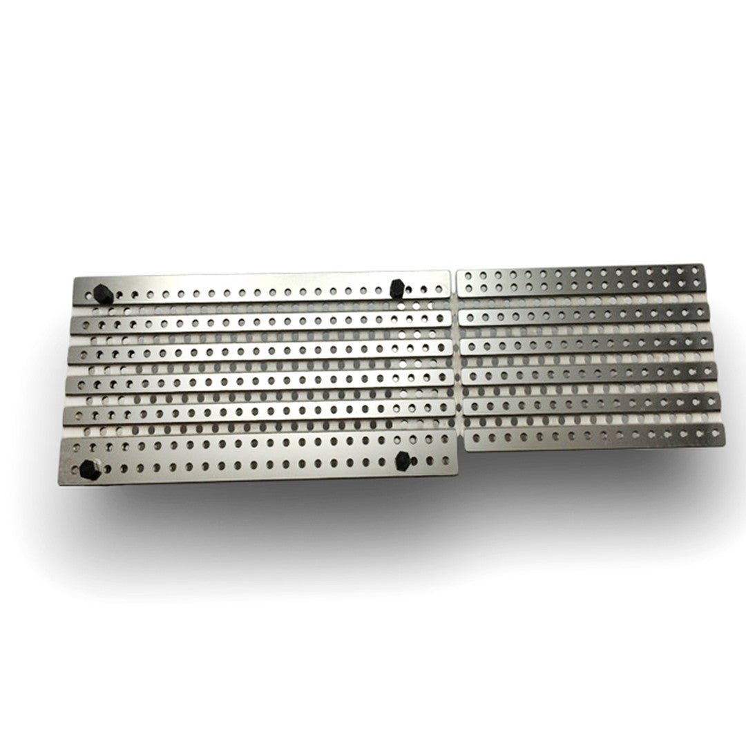Stainless Steel Rear Plate For 1/14 BENZ 1851 Truck