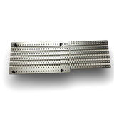 Stainless Steel Rear Plate For 1/14 BENZ 1851 Truck