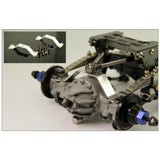 Bridge central bracket for three axle rear suspension bridge in  1/14 truck tractor/dump truck