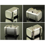 TAMIYA 1/14 Tractor Truck Hop-up Parts Metal Fuel Tank CNC Machined Aluminum