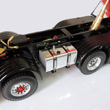 TAMIYA 1/14 Tractor Truck Hop-up Parts Metal Fuel Tank CNC Machined Aluminum