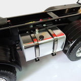 TAMIYA 1/14 Tractor Truck Hop-up Parts Metal Fuel Tank CNC Machined Aluminum