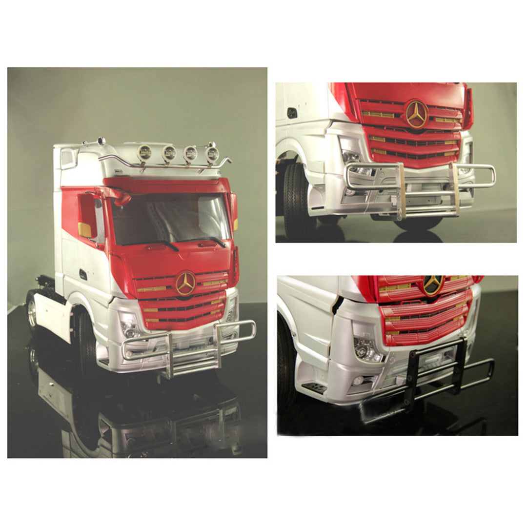 Metal Front Bumper Bar For 1/14 BENZ 1851 Truck