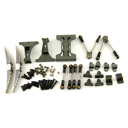 1/14 Aluminum Rear Suspension Axle Aseembly