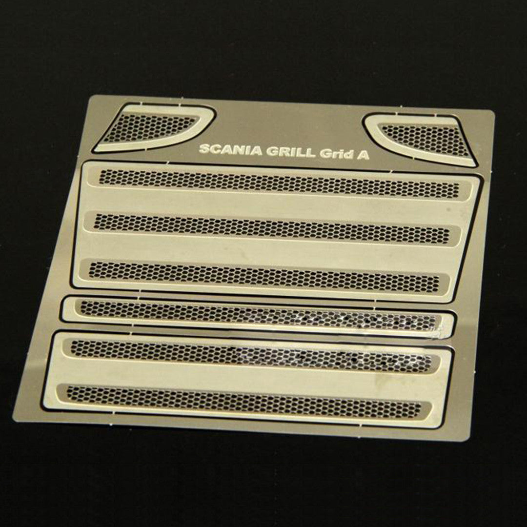 Metal front grille for 1/14  tamiya Scania R470 R620