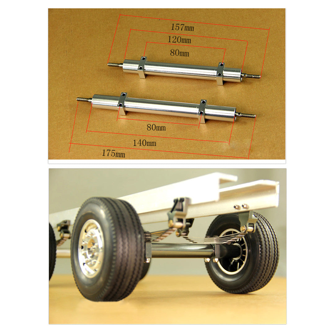 1/14 Trailer Unpowered Axle