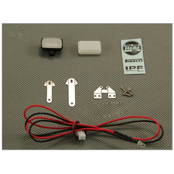 1/10 RC Spotlight Round/Square lamp headlamps