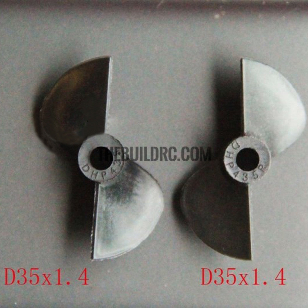 D42x P42,2-Blade Nylon Positive Propeller for 4.76mm Shaft RC Boat