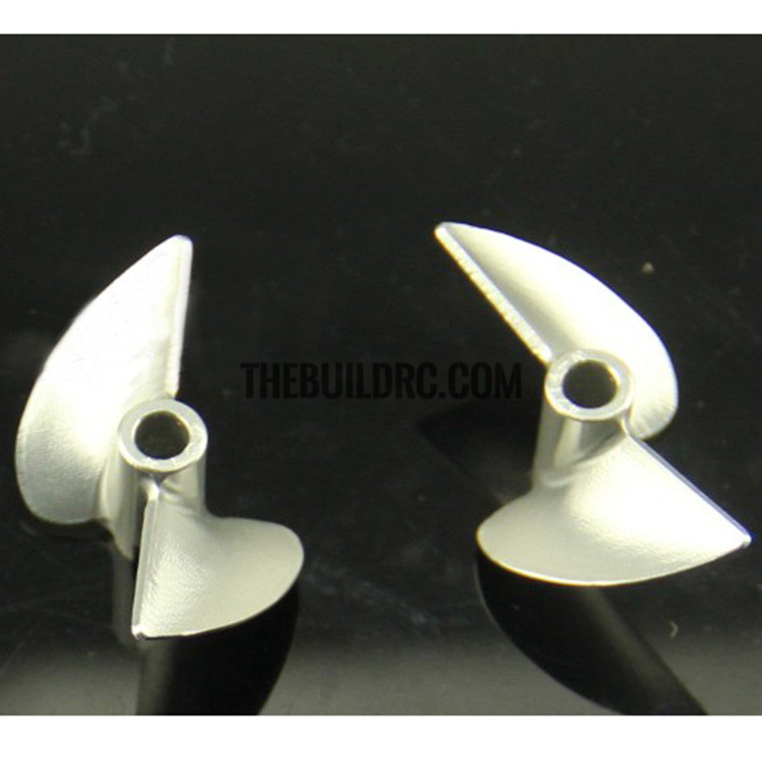 36xP1.4,CNC 2-blade Aluminum CCW Propeller for 4mm shaft RC Boat