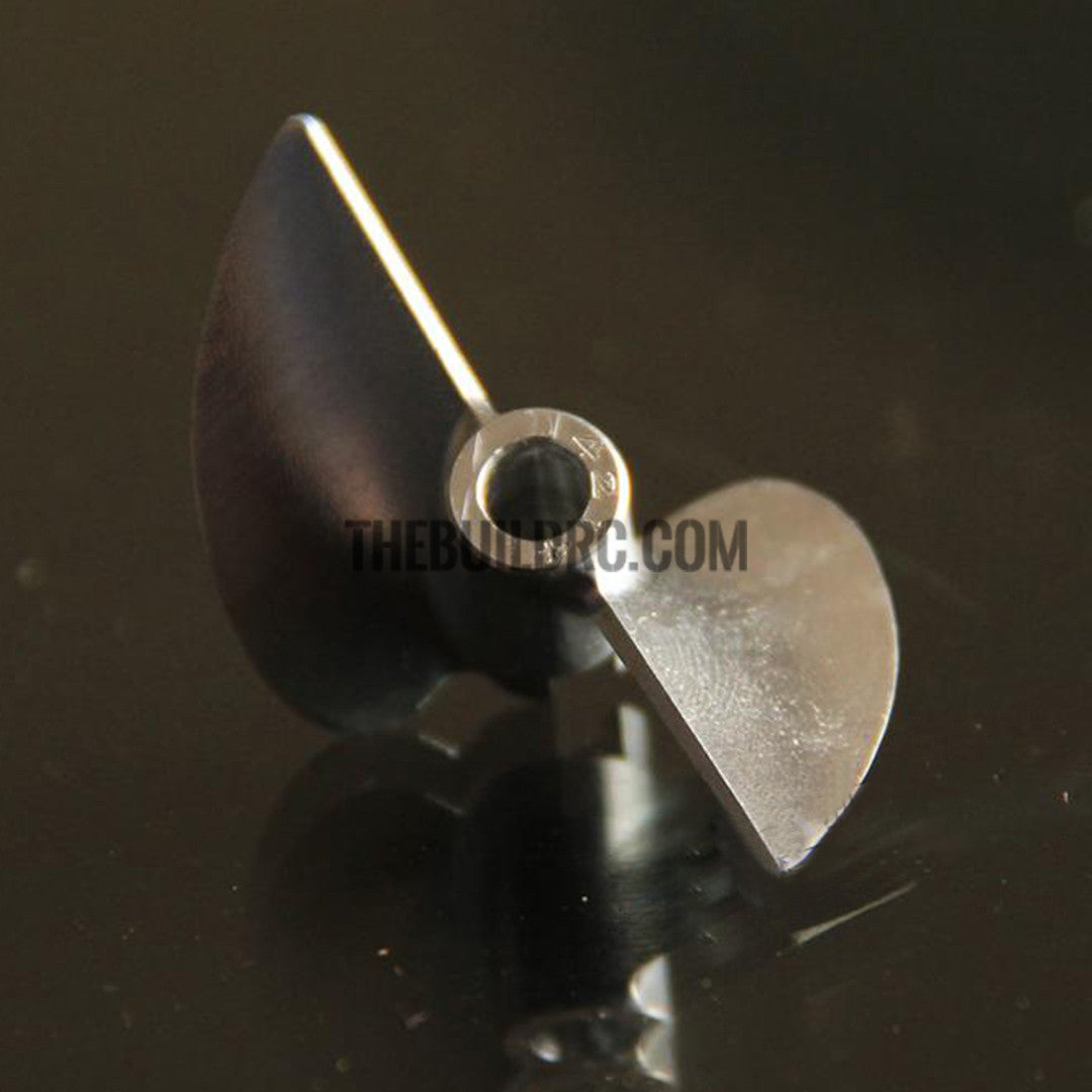 36xP1.9,CNC 2-blade Aluminum CCW Propeller for 4mm shaft RC Boat