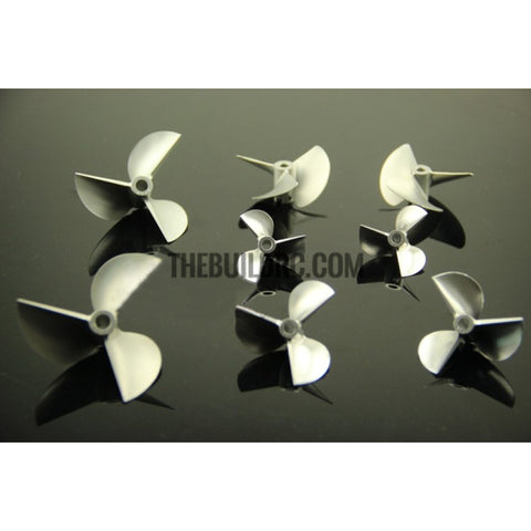 40xP1.4, CNC 3-blade Aluminum CW Propeller for 4.76mm shaft RC Boat
