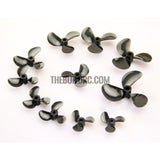 40xP7.6,  3-blade PC Propeller (Anti paddle) for 4mm shaft RC Boat