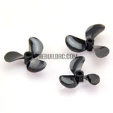 28xP5.1,  3-blade PC Propeller (Anti paddle) for 3mm shaft RC Boat